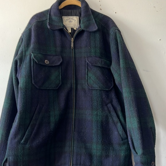 Aberdeen Collection women plaid recycled wool coat - Picture 2 of 9